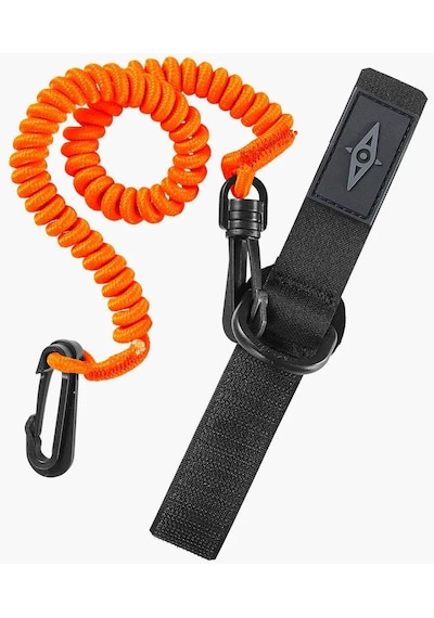 Point65 Paddle Leash Coiled Kürek Tasması-turuncu