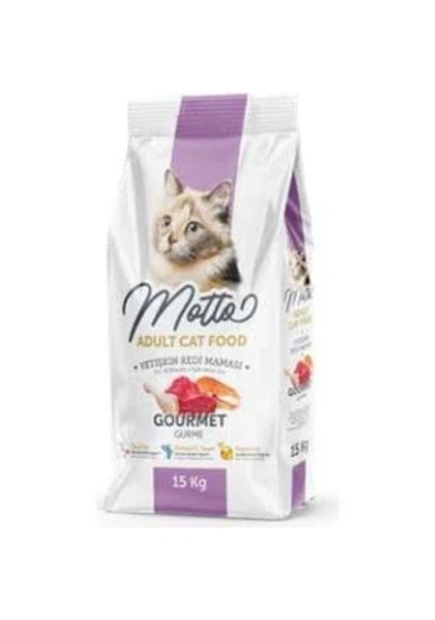 Motto Gurme Yetişkin Kedi Maması 15 Kg
