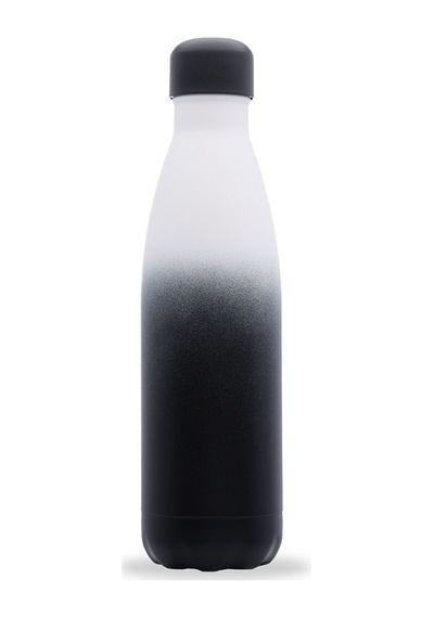 Qwetch QD3435 Degrade Renkli Isı Yalıtımlı 500 ML Termos - Siyah
