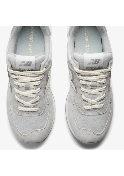 New Balance 574 Unisex Gray Leather Sneaker Günlük Hakiki Deri Spor Ayakkabı Gri Gri