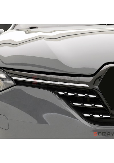 S-Dizayn Renault Clio 5 Krom Ön Panjur 2 Prç. 2019 ve Üzeri
