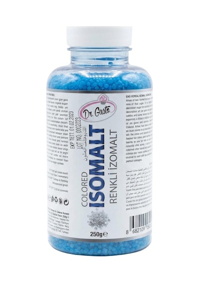 Renkli İzomalt Isomalt Mavi 250 Gr Şeker Sanatı Ve Pasta Dekorasyon İçin