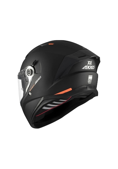Axxıs Panther A1 Mat Siyah Kapalı Kask Siyah