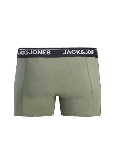 Jack & Jones Jack&jones Jactimothy Solid Trunks 3'lü Erkek Boxer 12291495 Çok Renkli