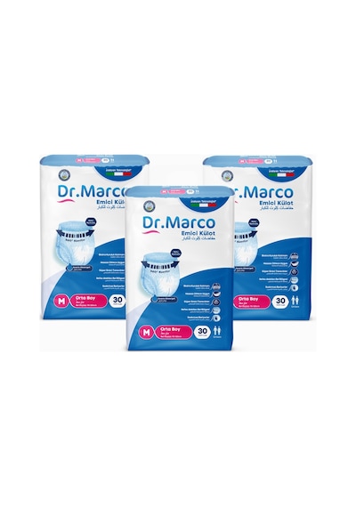 Dr. Marco Yetişkin Emici Külot M 90'lı
