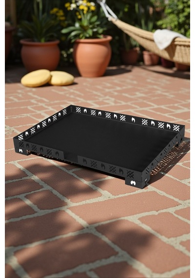 Metal Soba Altlığı Sac Tabla, Isıya Dayanıklı 65x90cm - 754372011