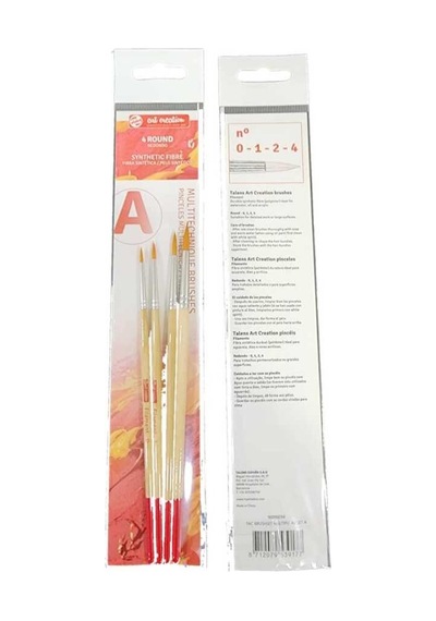 Talens Art Creation Multi Teknik Fırça Seti 4'lü Set - A / Rt9099