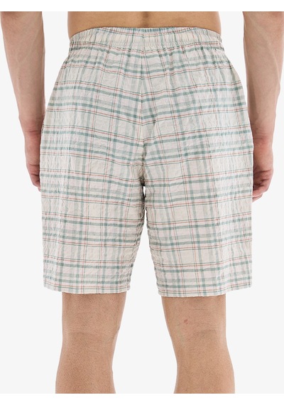 Erkek Pijama Altı Şort 40891 - Ekose Desenli Ekose Desenli