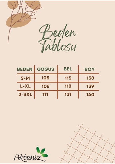 Akbeniz Kadın Uzun Pembe Penye Sabahlık