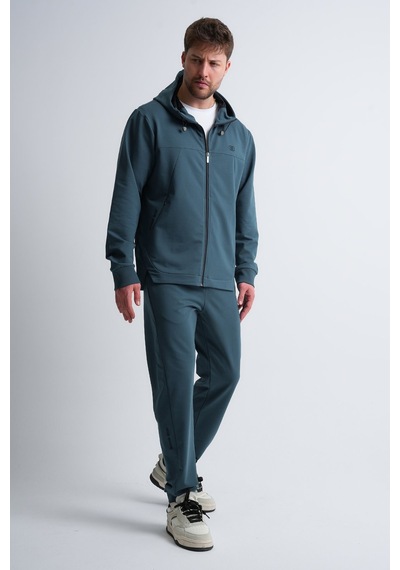 Shooter Sportswear Shooter Erkek Fermuarlı Kapüşonlu Gizli Cep Detaylı Eşofman Takımı Petrol Mavisi Shooter Sportswear Shooter Erkek Fermuarlı Kapüşonlu Gizli Cep Detaylı Eşofman Takımı Petrol Mavisi