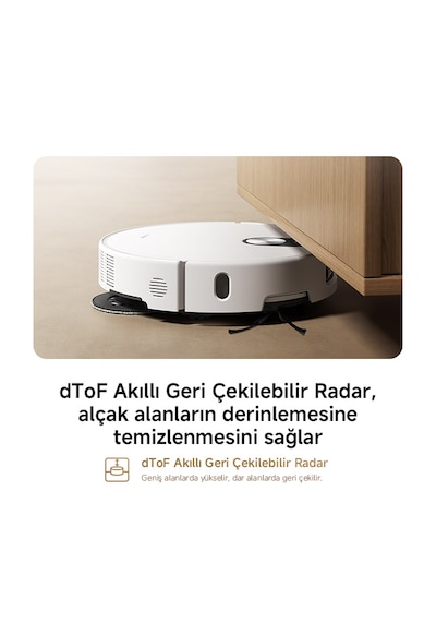 Xiaomi Robot Vacuum Mop 5 Beyaz Akıllı Robot Süpürge