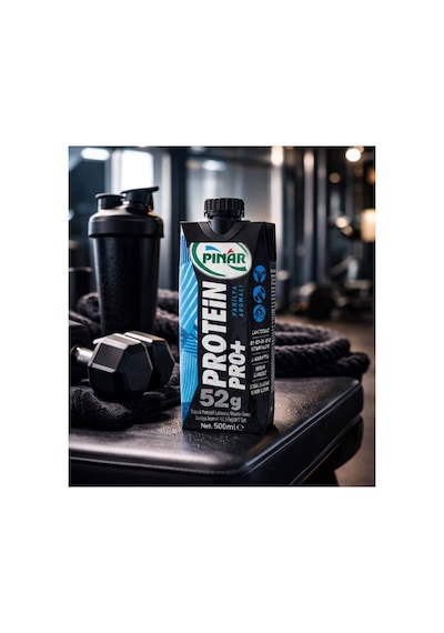 Protein Pro+ Vanilyalı 500 Ml 52g Protein, Şeker İlavesiz X 12 Adet