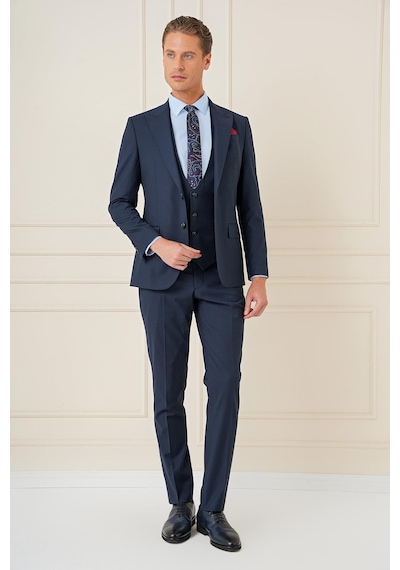 Efor Tk 904 Slim Fit Lacivert Spor Takım Elbise Lacivert