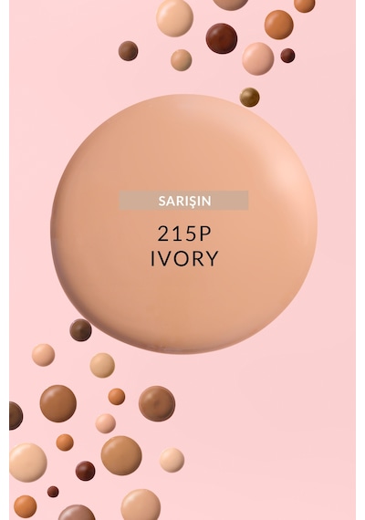 Make Up + Care 3ü 1 Arada Mat Serum Fondöten 30 Ml. 215p Ivory 0