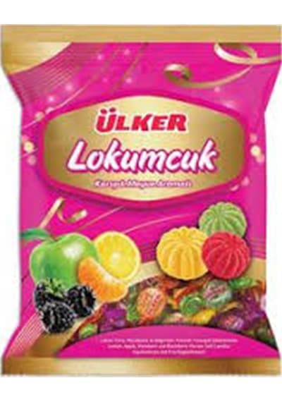 Ülker Lokumcuk Karışık Meyveli Yumuşak Şeker 350 G