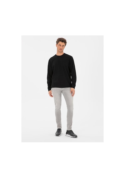 Pierre Cardin Ekru Regular Fit Sweatshirt 50313944-vr019 siyah