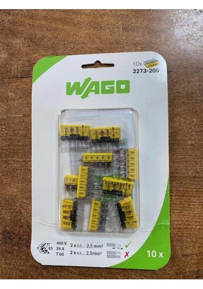 Wago 2273-205 Eko Paket 10'lu