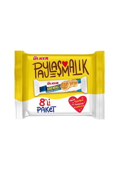 Ülker Kremalı Sandviç Bisküvi 488 G 5 x 8'li