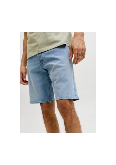 Jack & Jones Jjırıck Jjorıgınal Shorts At 999 Blue Denim Lıght Blue