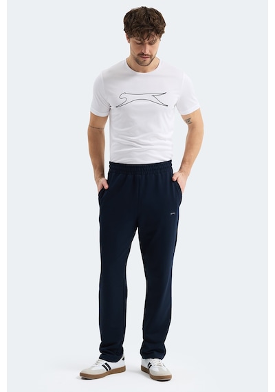 Slazenger Oteks Erkek Cepli Lacivert Eşofman Altı Lacivert