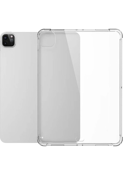 Apple Uyumlu iPad Pro 11 İnç M4 2024 Kılıf Darbelere Dayanıklı Şeffaf Kapak A2836 A2837 A3006