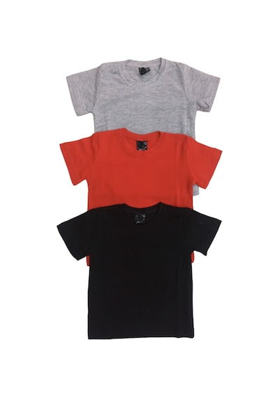 Özdemirli Bebe Basic Düz Bisiklet Yaka Kısa Kollu Likralı Badi Sweat T-shirt 3 Lü Paket Gri-kırmızı-siyah Gri-kırmızı-siyah Özdemirli Bebe Basic Düz Bisiklet Yaka Kısa Kollu Likralı Badi Sweat T-shirt 3 Lü Paket Gri-kırmızı-siyah Gri-kırmızı-siyah