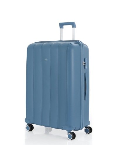 Mçs Polipropilen 2'li Valiz Seti Büyük & Makyaj V305 Sky Blue