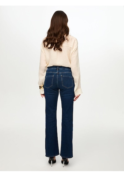 Faik Sönmez Flare Paça Jean Pantolon S26jpn002 Us26jpn00227 İndigo
