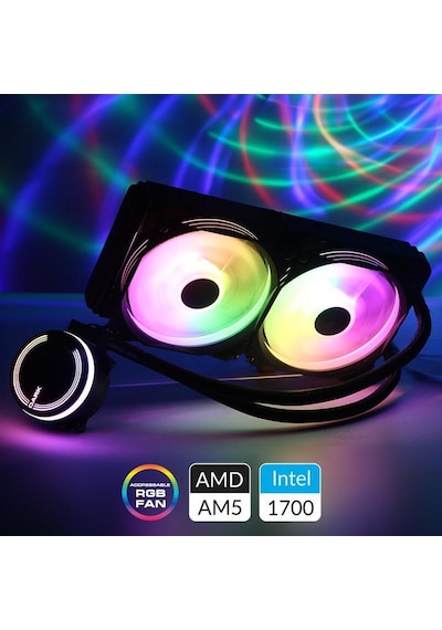 Dark Dkccw247 Aquaforce W247 240mm Argb Ledli Sıvı Soğutma