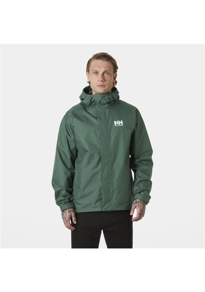 Helly Hansen Seven J Erkek Yeşil Yağmurluk-6674 Yeşil
