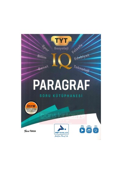 Tyt Iq Paragraf Soru Kütüphanesi Paraf Yayınları