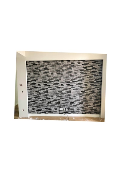 5 Adet(2,5M2 X Patlatma Taş Desenli 3D Strafor Köpük Duvar Paneli (446786032)