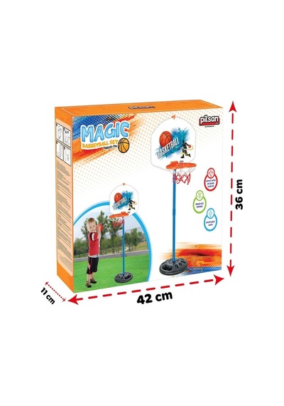 03 394 Nessiworld Magic Basketbol Seti Ayaklı