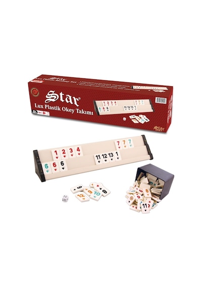 Star Lüks Plastik Okey Takımı