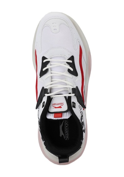 Slazenger FUNKY IN Erkek  Beyaz Koşu & Yürüyüş Spor Ayakkabısı