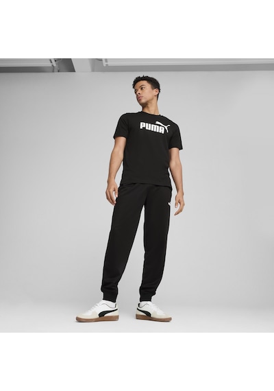 Puma ESS No. 1 Logo Tee Unisex  Siyah Tişört