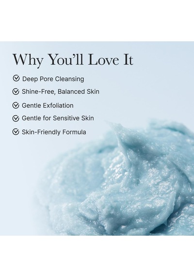 Fresh Blue Hyssop Rice Mochi Cleanser