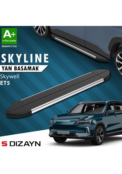 S-dizayn Skywell Et5 Skyline Krom Yan Basamak 193 Cm 2021 Üzeri A+ Kalite