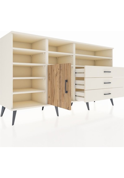 Hyperion Konsol 8 Raflı 3 Çekmeceli Tek Kapaklı 176x44x99 Aytaşı Aytaşı-çam/aytaşı Hyperion Konsol 8 Raflı 3 Çekmeceli Tek Kapaklı 176x44x99 Aytaşı Aytaşı-çam/aytaşı