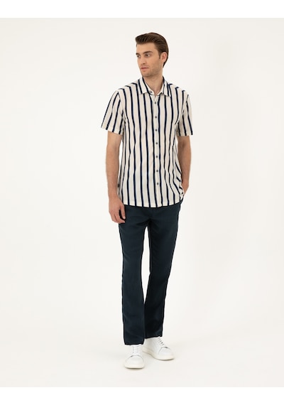 Pierre Cardin Erkek Lacivert Pantolon Kanvas-chino 50285714-vr033 Lacivert