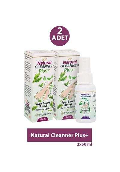 Natural Cleanner Plus+ 50 Ml 2 Adet
