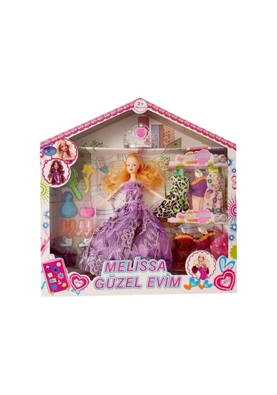 Bebek Yedek Elbiseli Ve Aksesuarlı - 1115-21 Lisinya