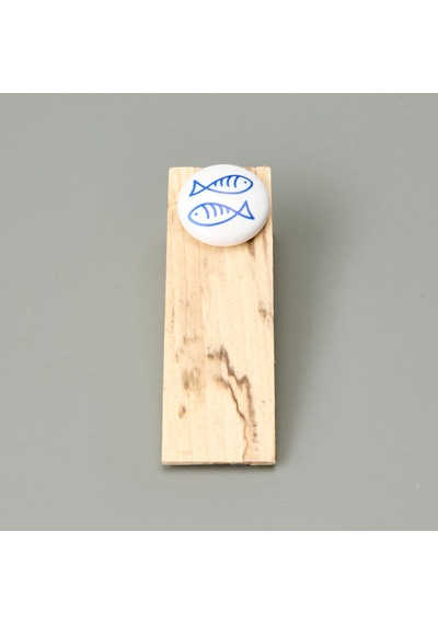 Home Balık Temalı Kapı Stoperi - Açık Kahverengi
