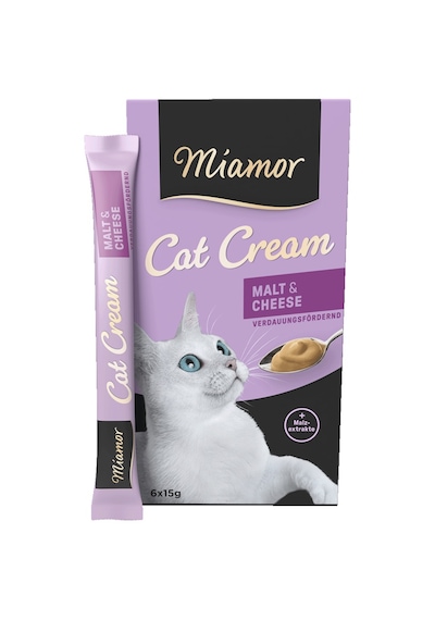 Mıamor - 670 - Cream Malt-peynır Kedı Ödülü 6 X 15 Gr X - Spt-gld - 3 Adet