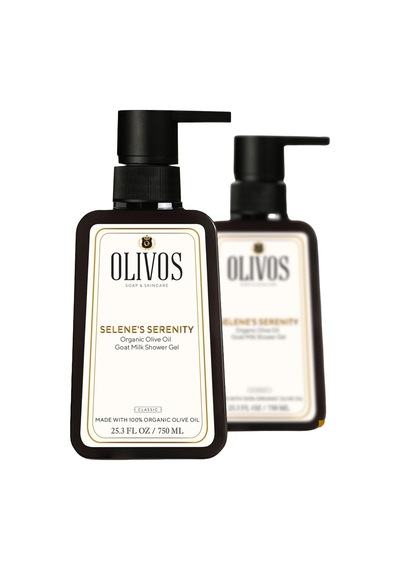 Doğal Zeytinyağlı Duş Jeli - Keçi Sütlü Yumuşaklık, Nemlendirici Ve Besleyici, Hassas Ciltler İçin İdeal, 750ml Yoğun Nemlendirme Ve Pürüzsüz Cilt 2x750 Ml, Keçi Sütlü