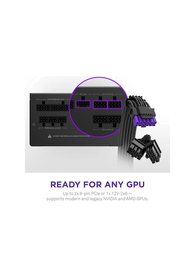 Nzxt C750 750w 80+ Gold Core Pcıe 5.1 Atx 3.1 135mm Full Modüler Psu