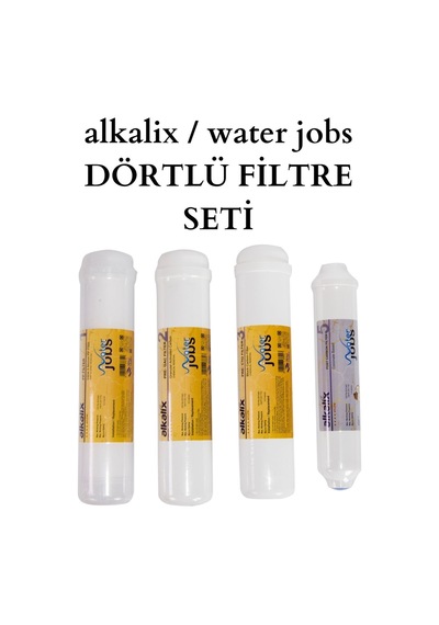 Water Jobs Su Arıtma Dörtlü Filtre Seti - 619073385