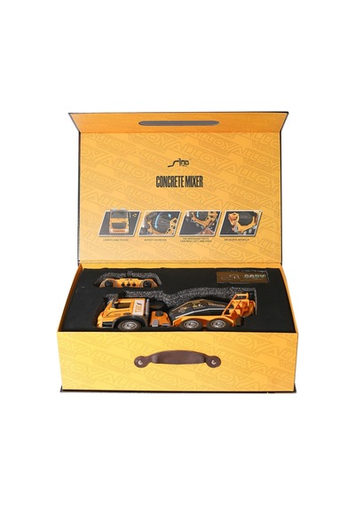 Hj8001-1 Metal Kumandalı İş Makinesi -gepettoys Çok Renkli