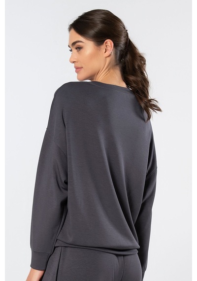 Türen Kadin Bisiklet Yaka Sweatshirt 3613/antrasit Antrasit