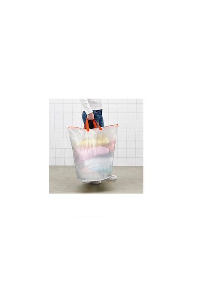 Ikea Pärkla Çamaşır Torbası, Beyaz, 70 Lt